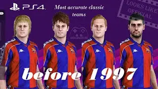 classic Barcelona (before 1997) pes 2020 PS4
