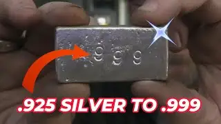 How to Refine Sterling Silver to 999 Fine Silver at Home