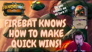 FIREBAT KNOWS HOW TO MAKE QUICK WINS! HEARTHSTONE DUELS.