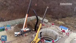 Two underwater tunnels completed for China-Russia gas pipeline