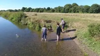 Leatherhead, River Mole - DJI Phantom 4 HD