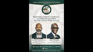 Road safety, vehicle Compliance, and Public Responsibility The Role of Every Public Servant