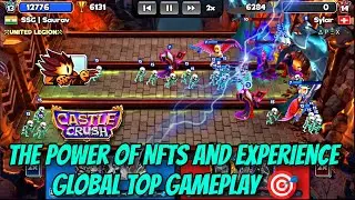 Castle Crush - Global Top Champion League +6200 Trophies || Playing with Ascended & Founder NFTs 🎯