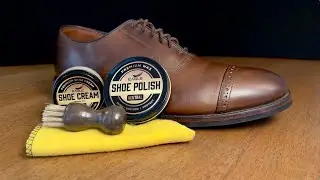 How I Shined My Shoes Using Eagle 5-Piece Shoe Shine Kit | Review & Results