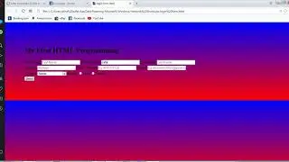 HTML form basic