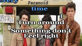 Paranoid (Karaoke/Instrumental) Jonas Brothers +(Download Link)