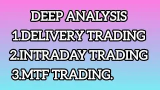 Deep analysis about delivery, intraday and mtf features in indian stock market.#viral #trending 