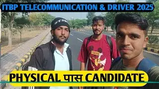 ITBP TELECOMMUNICATION PHYSICAL LIVE VIDEO 2025 // ITBP DRIVER PHYSICAL LIVE REVIEW 2025 #itbp2025