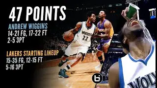 Andrew Wiggins Full Highlights 2016-11-13 vs Lakers   47 Pts, Career HIGH!