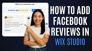 Как добавить отзывы Facebook в Wix Studio [БЕСПЛАТНО]