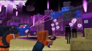 Minecraft: Nerf Ender Dragon Bossfight!?