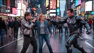 Zukunfts-W&auml;chter von New York ❤️⏳ | Zeitreise-Romanze gegen einen Androiden-Killer 🤖💥