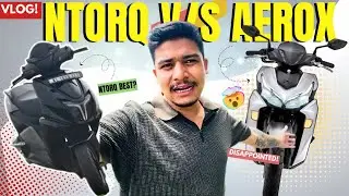 Yamaha Aerox 155  v/s Tvs Ntorq 125 Comparison 2025🔥