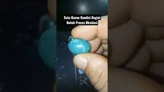 Rahasia.. Segera Oksidasi, Untuk Hilangkan Bercak Putih Batu Bacan Doko Akibat Panas Saat Digosok