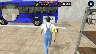 Police Car Wash Service #2 - Gas Station Car Parking - Android Gameplay