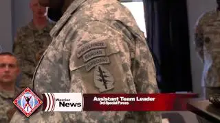 1-32 Infantry Posthumously Awards Soldier For Valor