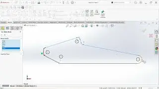 (Arm 2 Excavator) Mastering Blocks in SolidWorks: 2D  Design Essentials