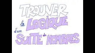 Suites logiques - classe de Première