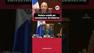 Alfredo Pacheco, expres&oacute; p&uacute;blicamente su rechazo a decisiones adoptadas por Luis Abinader.
