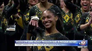 Mizzou gymnastics earns highest preseason ranking in program history