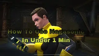 How To Use Negasonic In Under 1 Minute | Insane Incinerates |