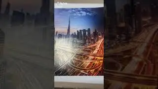 Prints of my #timeblenddubai series in progress. #timeblend #dubai #burjkhalifa #prints #art #timeb