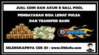 JUAL COIN DAN AKUN 8 BALL POOL MURAH PEMBAYARAN VIA PULSA DAN TRANSFER BANK