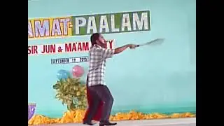 ENGLISH DEPT. PREZ. @ JUN-LETTY'S PAALAM!