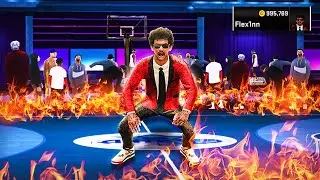 NBA 2K22 but my NEW DREAM Build broke the stage