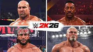 WWE 2K26: Выходы на ринг WCW &ndash; Голдберг, Букер Т, Скотт Штайнер и Рэнди Сэвидж (концепция!)