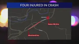 GoFundMe created for sisters injured in crash on Alfred Harrell Hwy