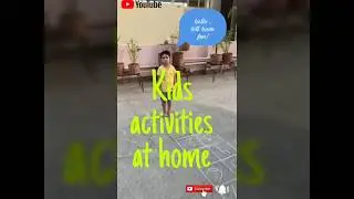 Kids games and activity at home