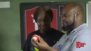 Morgan Muema Tournament Director and Cyrus Maina Pro Pool Player