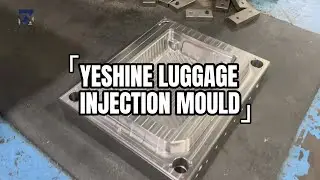 YESHINE Luggage PP Injection Mould Prodcution#injectionmould #injectionmold #luggagemould #luggage