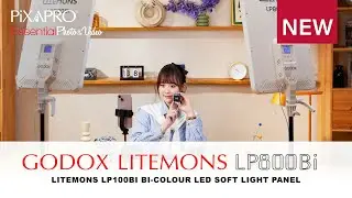 Introducing the Godox Litemons LP800Bi - Bi-Colour LED Soft Light Panel