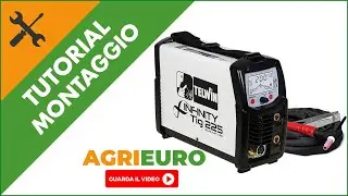 Saldatrice inverter TIG e MMA a corrente continua Telwin Infinity TIG 225 DC-HF/LIFT VRD: montaggio
