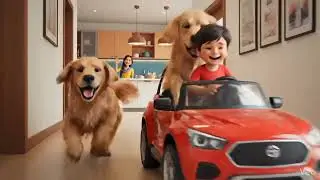Kutte aur bhalu ka pyara Dosti#dog #cartoon #viral #funny #animation #music 