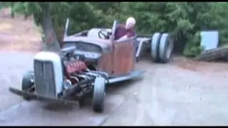 Flathead v12 (lincoln zephyr) Rat Rod Truck.mpg