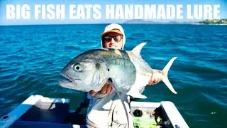 BIG FISH EATS My HANDMADE POPPER!! (Costa Rica)