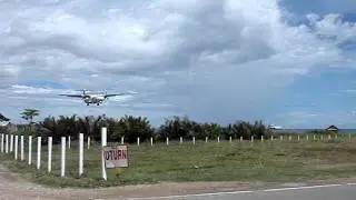 Landing at Caticlan Airport