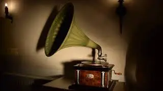 Dixieland auf einem 1922 Odeon Grammophon