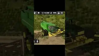 Modified Harvester fs 20 #farmingsimulator #johndeere #tractor #farmsim #truckdriving