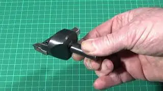 Drill Powered Fly Cutting On The Myford ML7. A Power Drill Hack
