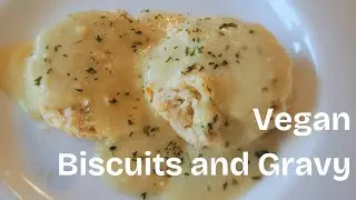 Quick Vegan Biscuits & Cashew Gravy | Cholesterol-Free Breakfast for Busy Homeschool Mornings