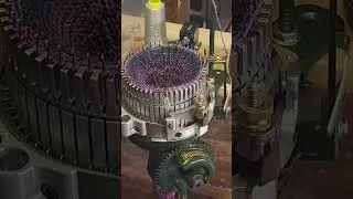 How to Fix a Dropped Stitch on the Circular Sock Machine, #tutorial #knittingmachine #knittingsocks