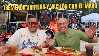 Probando el Patacón y el Famoso Pollo de RiKo Pollo con El Mago 🍗🔥