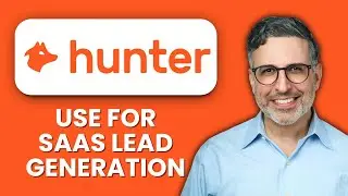NEW! How to Use Hunter.io for SaaS Lead Generation (2025) 📧🚀 | Build Targeted B2B Email Lists