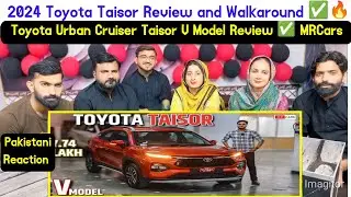 2024 Toyota Taisor Review and Walkaround ✅🔥 l Toyota urban cruiser Taisor V Model Review ✅ l MRCars.
