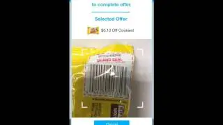 Consumer App: Redeem a Product Scan Rebate