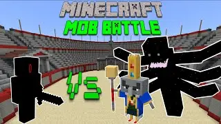 Hatred Vs Arch Illager and Heart of Ender(Minecraft Dungeons) - Minecraft Mob Battle